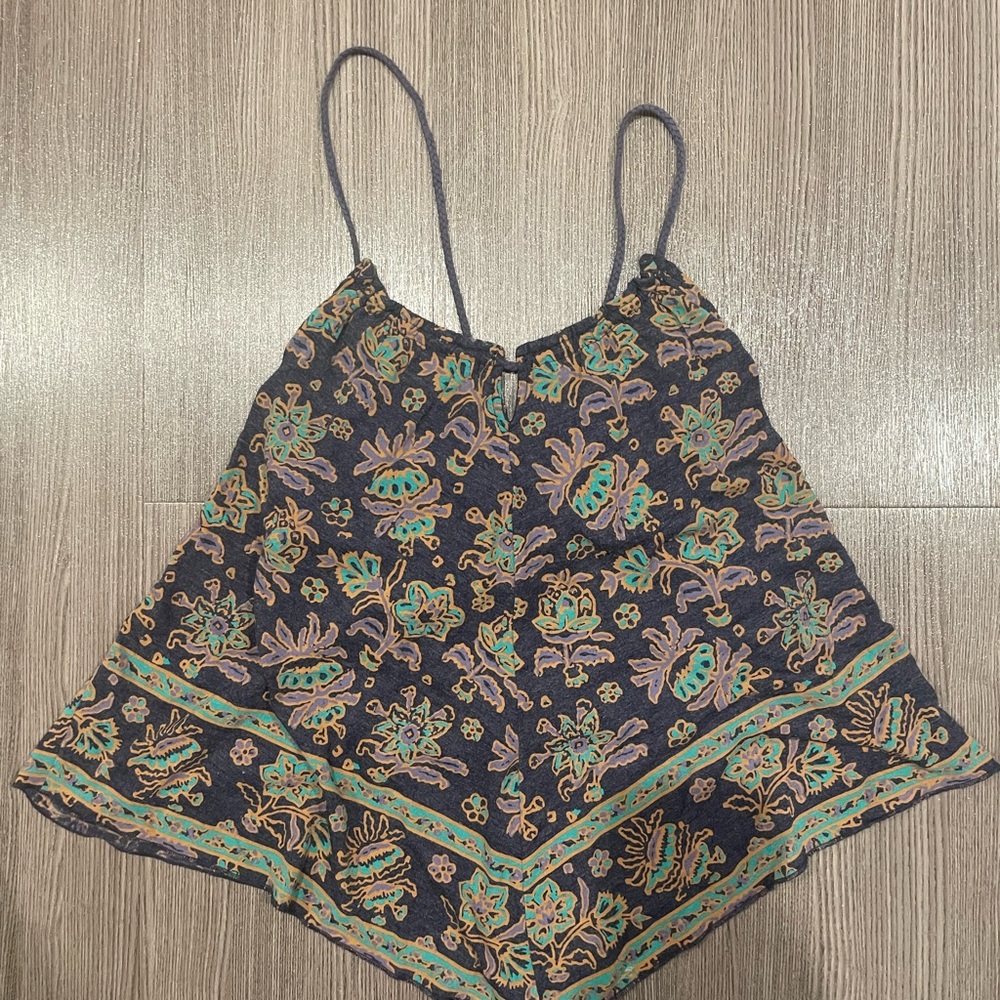 American Eagle Outfitters Bandana Tank Top